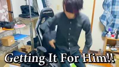 When you think anime characters shouting the names of their attacks are hype as shit, so you do the same thing with everyday actions