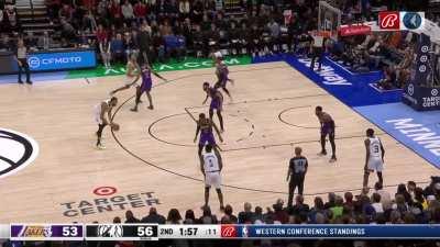 [Highlight] Rudy Gobert goes deep in his 