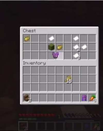 He Indeed grabed tge chest