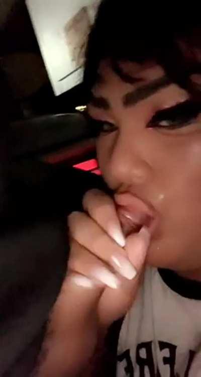 I wish you could’ve seen his face after I told him I was actually a boy 🤣 oh well, I swallowed your cum already 😈