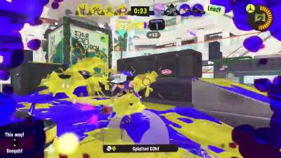 I wasn't kinda stressed we couldn't pull off a comeback, you were!