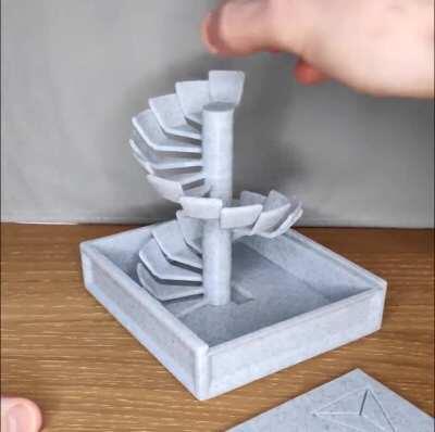 [OC] Latest 3D printed dice box design with a neat twist