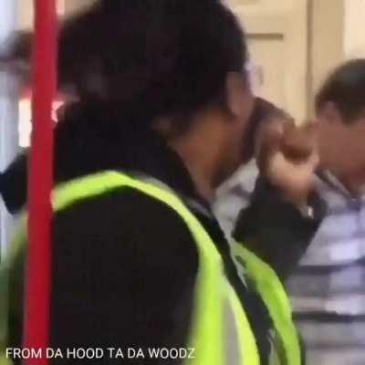 Trying to look cool over a railing