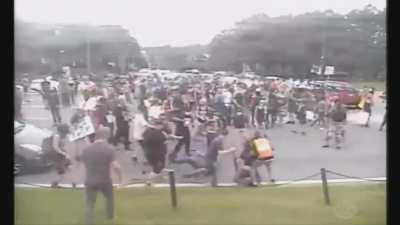 Tallahassee man will not face charges for pulling his gun after antifa attack him at unlawful BLM protest - Tallahassee, Florida 29th August