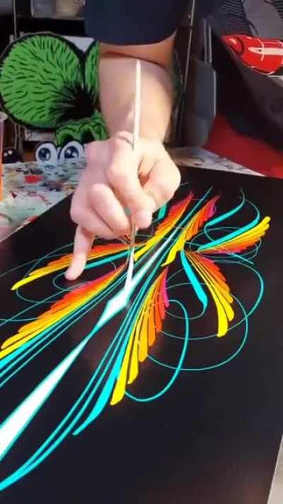 No mistakes allowed, pure concentration and skill.