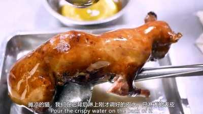 We are asians of course we eat cats