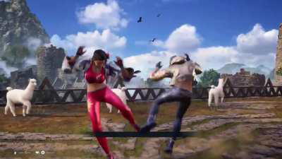 Azucena dancing to September