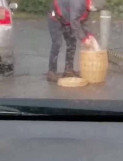 Wicker basket?? Problem solved