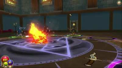 Old Larry didn't know who he was fighting