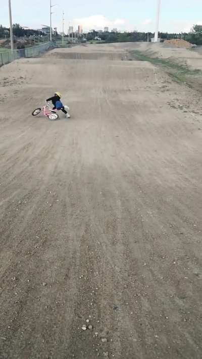 ...while I take this wicked jump.