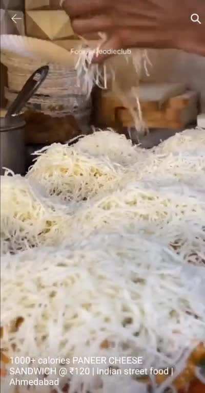Bland raw paneer, mountain of cheese and more than 1000+ calories