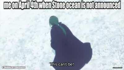 if it does not happen I'm going insane