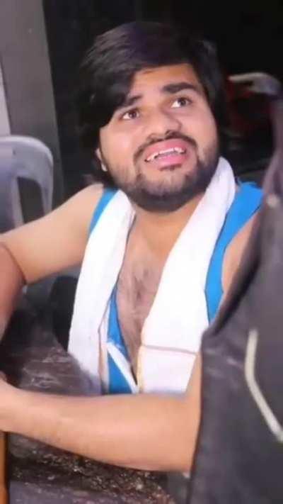 Guy abuses kid who ask for help 😢