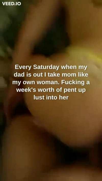 Doggystyle MILF Mom Son Taboo Thong Porn GIF by saberkazumi