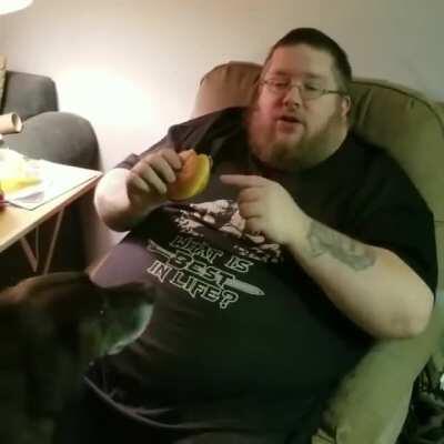 F in chat for burger