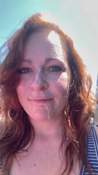 All the way down in public