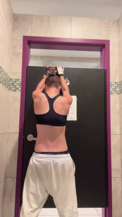 So I didn’t know I could lift myself 🤯