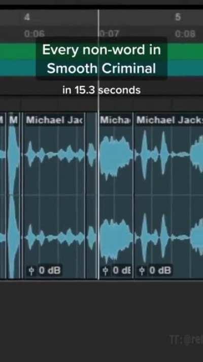 Smooth Criminal! Just gonna leave this here and walk away slowly