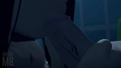 Tsuyu Blowjob (Greatm8)