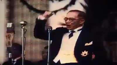 Jose P. Laurel speech during Second Philippine Republic 1st Anniversary during Japanese Occupation. October 14, 1944