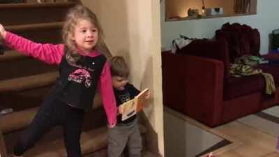 Watch that first step, it's a doozy!