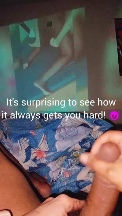 Making my cuck cum while rewatching black men take me is my new pastime 