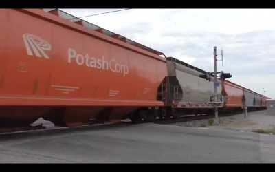 Don't try to beat the train. No one died.