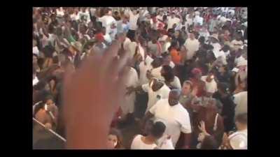 Brawl breaks out during concert