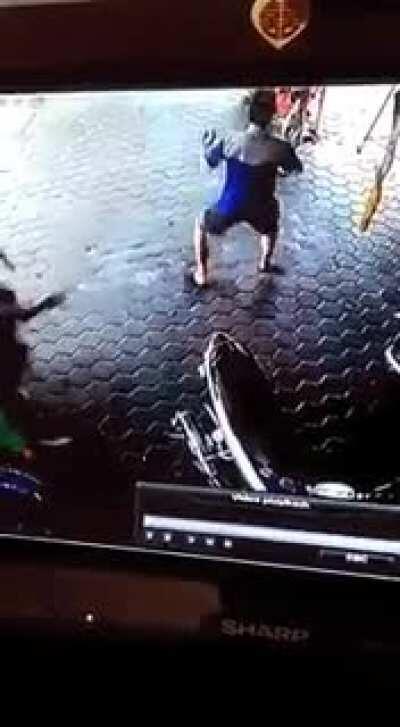 I can't believe it... fraction of second a big accident can happen