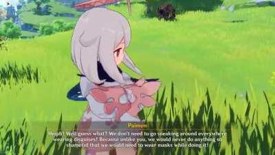 Aether Betrays Paimon