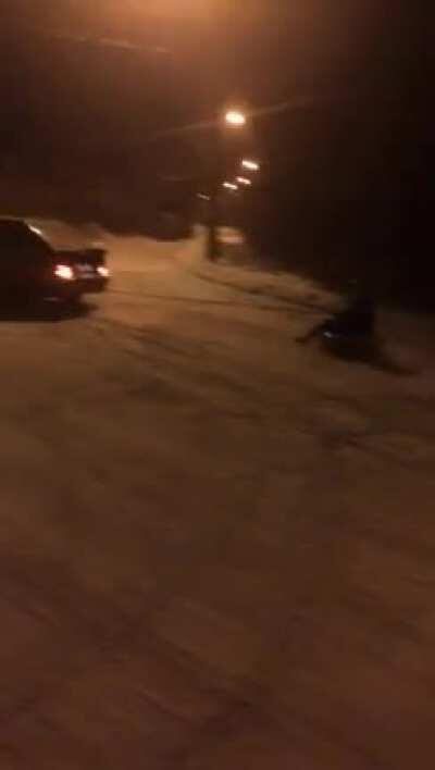 HMFT after i get launched into the back of a parked car