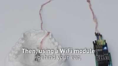 This device will allow you to control a computer with just your tongue and can be used for people with physical disabilities or for specific jobs where the eyes, feet and hands are already occupied.