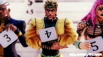 the jojo villains singing is truly over heaven