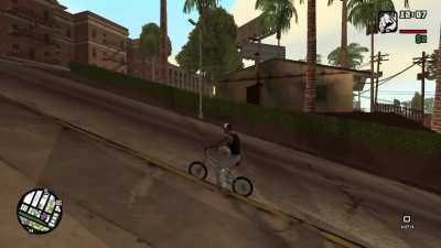 Just a normal day in GTA SA