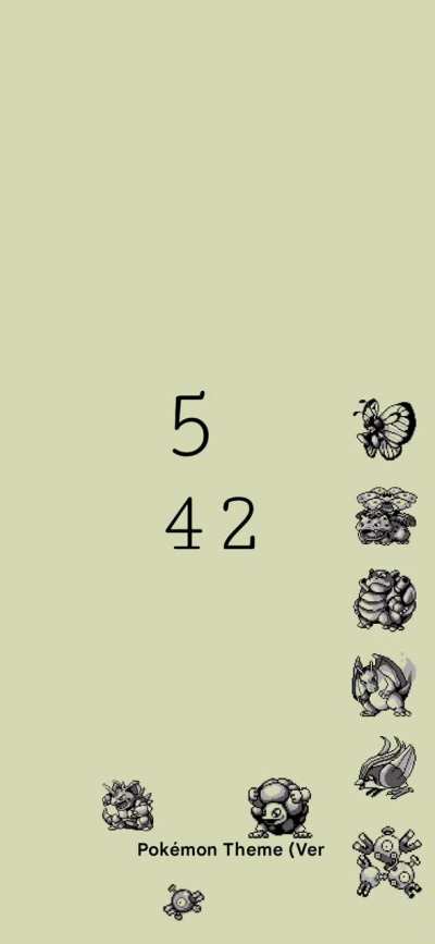 [Theme] pokemon sprite theme