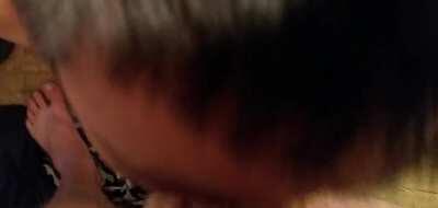 Sucked a hung Aussie dick. He loves how I given him a slow and sensual blowjob.