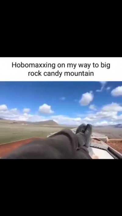 Prediction for 2023: With risisng prices and declining standards of living, hobomaxxing will trend and become a thing