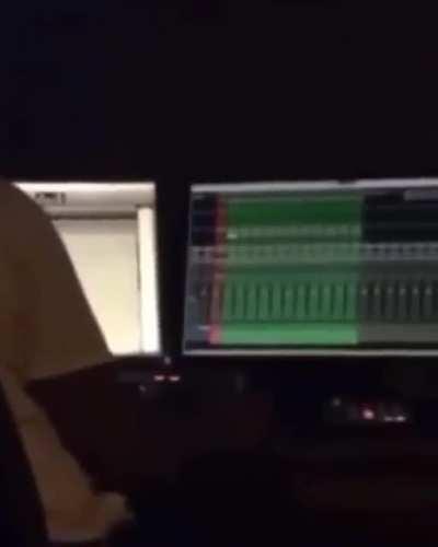 Footage of King Von 🕊 recording his first hit Crazy Story which would go on and sell over 1 million units and be Platinum