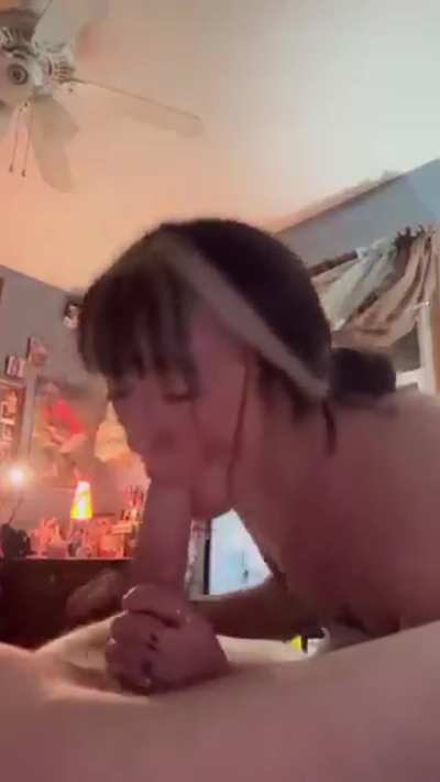 When your boyfriend comes home early while youre sucking off his best friend