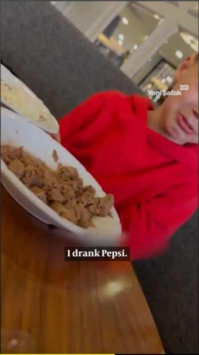Turkish kid in tears over drinking Pepsi, an “Israeli” product. How are the Israeli boycotts viewed in your country?