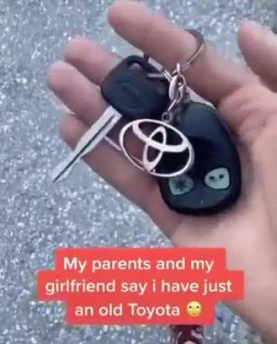 My Parents & Girlfriend say that I drive an old Toyota