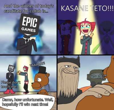 Freddy Fazbear's neverending cope