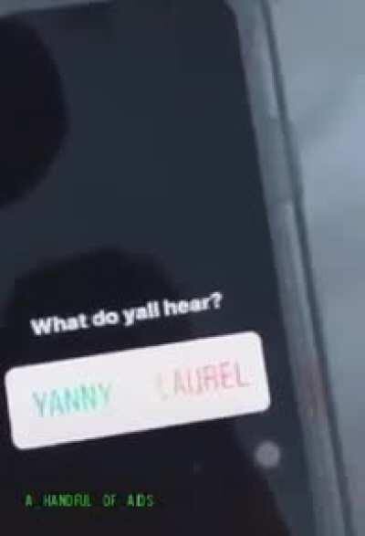 I hear Yanny