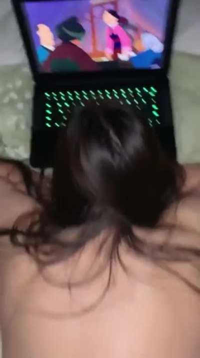 I got the shit fucked out of me by a BWC while watching mulan... is that messed up? 😅