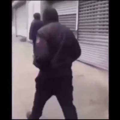 Unc fucked up his leather