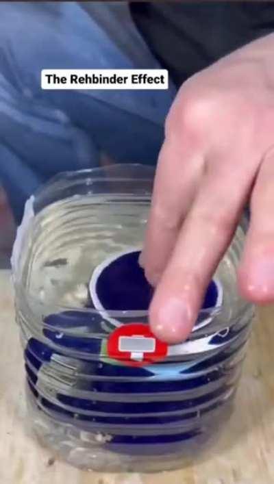 The rehbinder effect