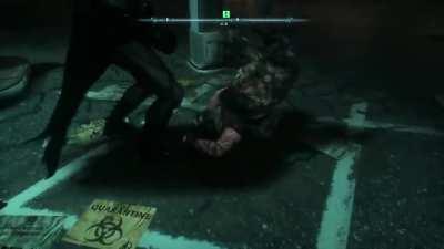 I kicked a thug into a gas pump.💥