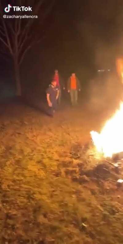 Playing with fire...