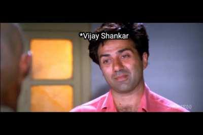 Vijay Shankar informing tuk tuk academy that is he leaving them [OC]