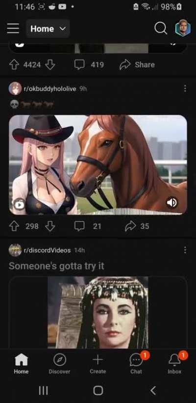 I think reddit is telling me something 